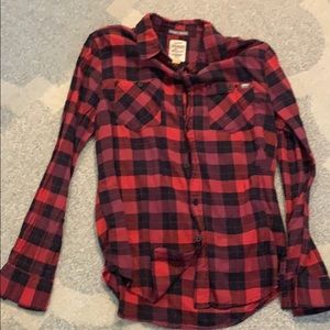 Red Plaid button down